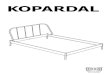 KOPARDAL - IKEA®.com · PDF file

108150 105163 102267 130487 8x 8x 8x 4x 1x 120334 1x. 108150 120334 8x 4 AA-1808340-3. 2x 5