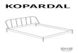 KOPARDAL - IKEA® · PDF file

108150 105163 102267 130487 8x 8x 8x 4x 1x 120334 1x. 108150 120334 8x 4 AA-1808368-2. 2x 5