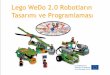 Lego WeDo 2.0 Robotların Tasarımı ve Programlamasıroboticgoeseurope.weebly.com/uploads/3/0/4/4... · QR kodlar size detaylı şekilde anlalan you tube videolarımıza yönlendirecekr