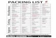 Pack List - singleip.wsu.edu/study-abroad/documents/2016/05/packing-list.pdf · PACKING LIST GLOBAL LEARNING BRYAN 105 ip.globallearning@wsu.edu (509) 335-6204 Note: Pack light -