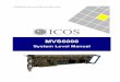 MVS6000 - MIMOT · MVS6000 System Level Manual/1.0/Dec-2001 MVS6000 System Level Manual