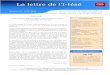 La lettre de l'Itéséi-tese.cea.fr/downloads.php?file=/fr/Publications/LettreItese/Lettre... · recyclage est un principe (économie circulaire) au cœur de la loi de transition