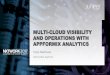 MULTI-CLOUD VISIBILITY AND OPERATIONS WITH ......cloud-native environments • Legacy tools were not built for cloud-native environments, and to correlate across layers of the physical