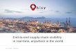 End-to-end supply chain visibility in real ... - Kizy Tracking · KIZY GLOBAL TRACKING 2 Technology Live Tracking on a global level with the Kizy Tracking Service Credit Card sized
