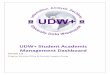 Program Services Office & Decision Support Group€¦ · UDW+ Guide to Student Academic Management Dashboard . 4 . Instructions for Authorized Account Requester. 1. Registrar's Log