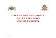 CAYMAN ISLANDS SENTENCING GUIDELINES SENTENCING GUIDELINES General Principles 1. Aims of Sentencing