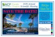 SAVE THE DATE! · SAVE THE DATE! @ñdeDü6dp ISLAND RESORTS ON ST. PETE BEACH SACP rican College of Physicians Leading Internal Medicine, Improving Lives Florida Chapter . Author:
