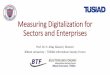 Digitalization Index for Sectors and Enterprisesecosystem.education/doc/Digitalization Index for Sectors... · 2019-12-12 · Need to measure digitalization •Similar to the digital