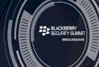 #BBSecuritySummit - BlackBerry€¦ · Car Hack Research Highlights 2011: CAESS Experimental Analysis shows shows engine, brake and speedometer control 2013: Miller & Valasek research