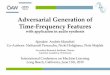 Adversarial Generation of Time-Frequency Features · Co-Authors: Nathanael Perraudin, Nicki Holighaus, Piotr Majdak¨ Acoustics Research Institute, Vienna Austrian Academy of Sciences