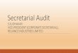 S.SUDHAKAR VICE-PRESIDENT (CORPORATE SECRETARIAL), RELIANCE INDUSTRIES LIMITED Audit... · 2015-04-09 · RELIANCE INDUSTRIES LIMITED. Disclaimer Views expressed are of my own as