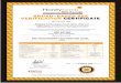 BROAD–BASED BEE VERIFICATION CERTIFICATE · Total 115.62 Certificate Number HR/GEN/2125/20 Verification Analyst J. Terblanche Certificate Version Number 1.0 Honeycomb BEE Ratings