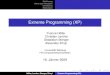 Extreme Programming (XP) - Uni Salzburgheld/teaching/wiss_arbeiten/slides... · 2013-08-06 · Extreme Programming Explained. Embrace Change. Addison Wesley Longman, Inc., Massachusetts
