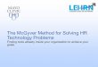 The McGyver Method for Solving HR Technology Problems - …...2 Presenters • Lee Aase, Communications Director.In collaboration with Medical Director Farris Timimi, M.D., Lee leads