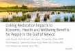 Linking Restoration Impacts to Economic, Health and ... · GEMS advisory council Bill Balboa, Texas Sea Grant Bob Bendick, The Nature Conservancy Emily Blejwas, Gulf States Health