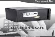 FINGERPRINT-ENABLED ELECTRONIC SAFEmanuals.pyleusa.com/PDF/SLSFE18FP.pdf · • This safe is a high-tech product, and plays a strong role in psecurity. • Use fingerprint recognition