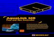 AquaLink M8 DataSheet 090719 - Amazon S3 · application — pools, spas, pool and spa combinations, custom pools and spas with separate equipment. Product Specifications • iAquaLink™
