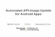 Automated API-Usage Update for Android Appsmfazzini/slides/2019_issta...API-Usage Update • 37/41 (90%) successful update rate (for API-usage occurrences) RQ1 (E FFECTIVENESS ) :