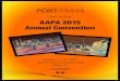 Save the Date AAPA 2015 Annual Convention...October 11-14, 2015 InterContinental Miami Hotel Miami, FL AAPA 2015 Annual Convention fl Save the Date Created Date 7/29/2014 11:42:03