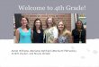 Welcome to 4th Grade! · 4th Grade Expectations Be on time. Schedule: 7:55-2:55 daily 7:55-1:55 Wednesdays Be prepared. All homework completed and returned 30 minutes reading; up