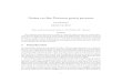 Notes on the Poisson point process · other stochastic processes are also called Poisson processes, which can, instead of points, consist of more complicated mathematical objects