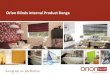 Orion Blinds Internal Product Range - Shutters and Louvres 2018-03-07¢  Roller Blinds Orion Roller Blinds
