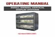 Small Animal Manual 6-11 - Spectrum Brandsspectrum-sitecore-spectrumbrands.netdna-ssl.com/~/media... · 2018-10-09 · Make sure appliance is securely installed before operating it