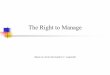 The Right to Manage IFAS 2012... · the employee with written statement of the proposed disciplinary action, the reasons, and afford the employee a certain period of time in which