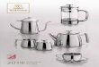 STAINLESS STEEL Hollowware Barware · 2020-05-03 · Tea Pot 16.9 fl oz | 500 ml WL-551102/1С Tea Pot 33.8 fl oz | 1000 ml WL-551103/1С Tea Pot 59.2 fl oz | 1750 ml WL-551104/1С