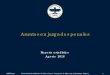 Asuntos en juzgados penales - Portal Web oficial del Poder ... · Reporte estadístico agosto 2016 Asuntos en juzgados de preparación penal PJENL 2016 Poder Judicial del Estado de