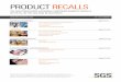 PRODUCT RECALLS - webforms.sgs.com · logo is printed on the front of the control panel. Model numbers starting with 3RC and ending in 3010S, ... call 1800 898 458 between 8:30 am