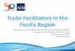 Trade Facilitation in the Pacific Region · island countries, PNG = Papua New Guinea, RMI = Marshall Islands, SAM = Samoa, TIM = Timor-Leste, TON = Tonga, TUV = Tuvalu, VAN = Vanuatu