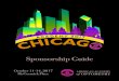 Sponsorship Guide - Academy of Optometry · Academy 2017 Chicago Sponsorship Guide 3 sponsorship DeaDlines Item Date Contact Notes Company Logo March 31 TCarriere@tradeshowlogic.com
