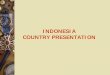 INDONESIA COUNTRY PRESENTATION · Training & provide Village malaria posts with drugs and materials. Training focused ANC for Midwifes in malaria areas. Training referral case mgt