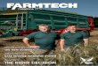 THE RIGHT DECISION - Farmtech · 2015-11-16 · Marketing, buying and selling of cattle are all done right on the farm. Most of the steers, which weigh in at about 750 kg each, are
