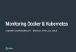 checkmk2019 -Monitoring Docker and Kubernetes - Monitoring...Docker by the numbers 80B Container downloads 650+ Commercial Customers 32,000+ GitHub Stars Dockerized Applications in