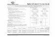 MCP4011/2/3/4 - Microchip Technologyww1.microchip.com/downloads/en/devicedoc/21978a.pdf · Typical specifications r epresent values for VDD = 2.7V to 5.5V, VSS = 0V, TA = +25°C