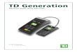 TD Generation · The customer must sign the merchant’s receipt. 6. You can REPRINT the receipt or FINISH the transaction. Gift Certificates Create a gift certificate This transaction