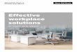 Effective workplace solutions - Nowy Styl · 2018-04-23 · workplace solutions BY NOWY STYL GROUP. 3 About us 6 Mission & values 8 Our philosophy 10 Work optimisation strategy 12