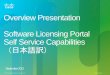 Overview Presentation Software Licensing Portal Self Service ......© 2010 Cisco and/or its affiliates. All rights reserved. 1Cisco Confidential Overview Presentation Software Licensing