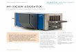 Smiths Heimann Document - Houlberg Instrumentering · 2016-08-11 · HI-SCAN 6040aTiX HEIMANN X-RAY INSPECTION SYSTEM HI-SCAN 6040aTiX is the first system to allow explosives de-tection