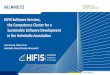HIFIS Software Services, the Competence Cluster for a ... · data treasure and – services, regardless of location and time Rapidly growing data exchange from research instruments