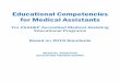 Educational Competencies for Medical Assistants 2017/07/26 ¢  for Medical Assistants For CAAHEP Accredited