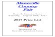 Mannville Agricultural Fairmannville.com/wp-content/uploads/2017/07/Fair-Book-2017-Web-Ver… · Please check your flowers for bugs, etc. 7. If more than one bloom is requested, please