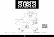 Manual Anleitung Руководство пользователя マ …...I) A cadeira gamer SKILLER SGS3 pode ser usada tanto para trabalhar como descansar. O encosto mais alto suporta