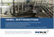 EXTRACTOR (aec ALSO AVAILABLE) Full process control that ... · PDF file Full process control over temperature, flow rate and pressure for complete repeatability MRX Xtractors is your
