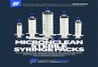 MICRONCLEAN STERILE SYRINGE PACKS€¦ · MICRONCLEAN PACK THE SYRINGES IN OUR OWN MICRONDEVICES (ISO CLASS 6) CLEANROOM IN ... B Braun needle 19g x 1.5 ... However, Micronclean also