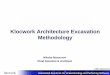 Klocwork Architecture Excavation Methodology · 5 Architecture Excavation! Visualize Architecture of the “as built” software as a model “Excavation”, because the model is