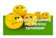 Phonics Meeting for Parents · PDF file Phonics Meeting for Parents November. Phonics at a glance ... reading or writing sentences. • The children will learn new graphemes for reading