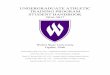 UNDERGRADUATE ATHLETIC TRAINING PROGRAM STUDENT … Handbook 2016-17.pdf · ATHLETIC TRAINING MAJOR History Weber State University's Athletic Training Program (AT Program) is nationally